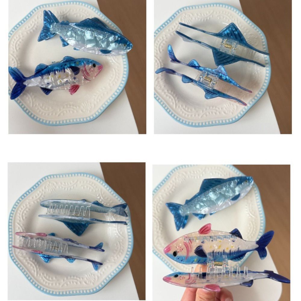 Hairpin Ocean Animal Hair Claw - огляд і ціна The Korean Lifestyle
