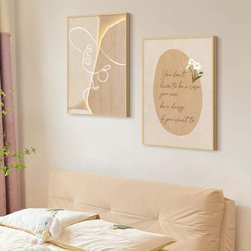 Wooden Cream Style Abstract Li - огляд і ціна Korean Lifestyle Aesthetic