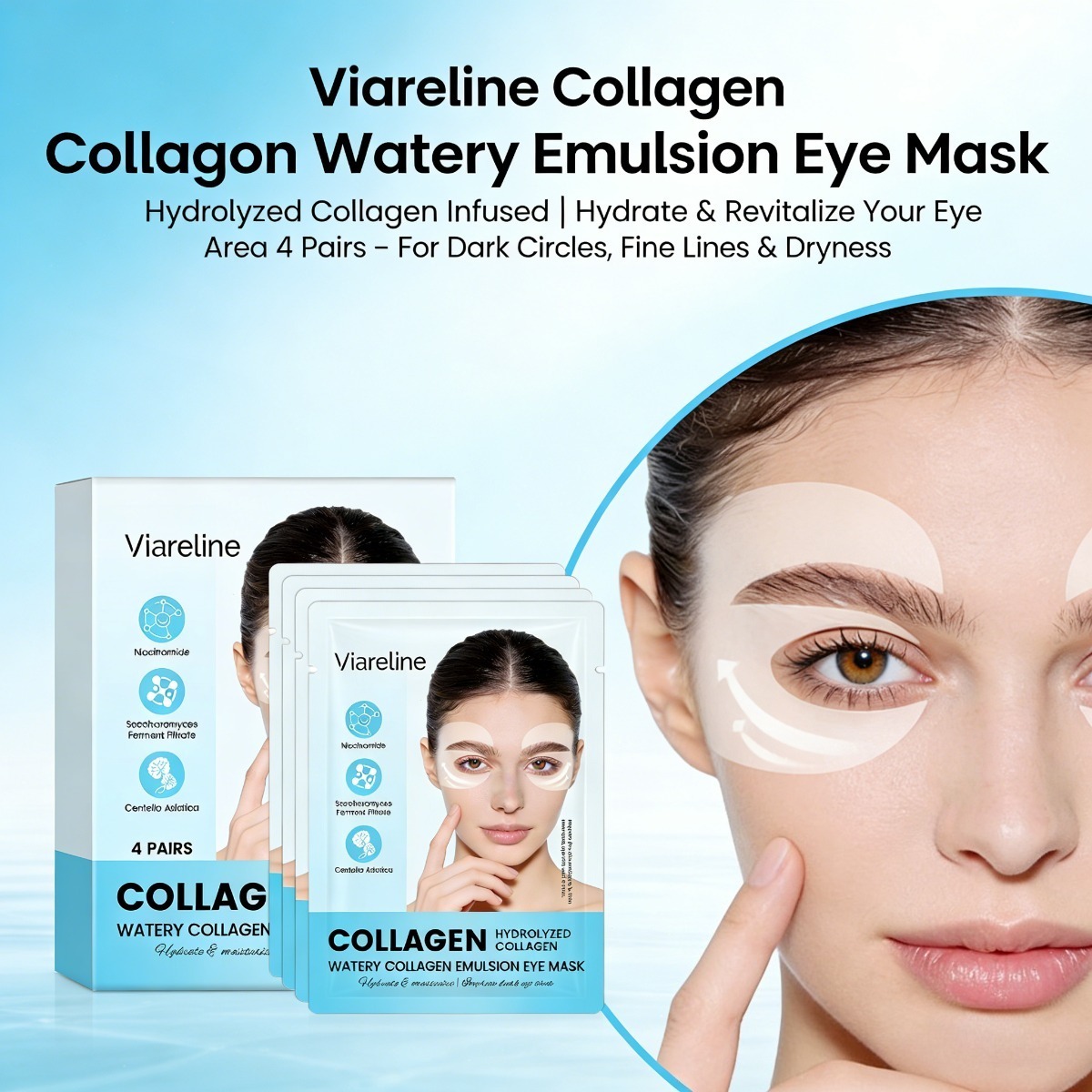 Collagen Eye Patches Reduce Fi - огляд і ціна Sheet Mask Collagen