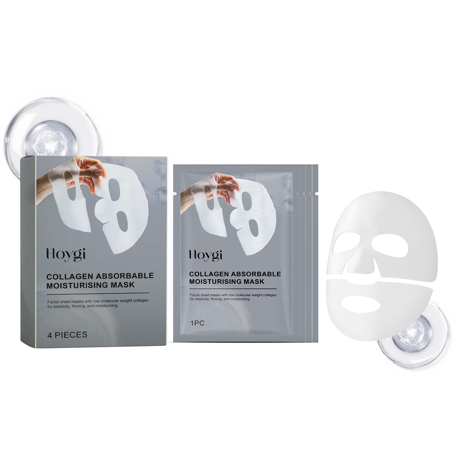 Collagen Patch Facial Mask Hyd - огляд і ціна Sheet Mask Collagen
