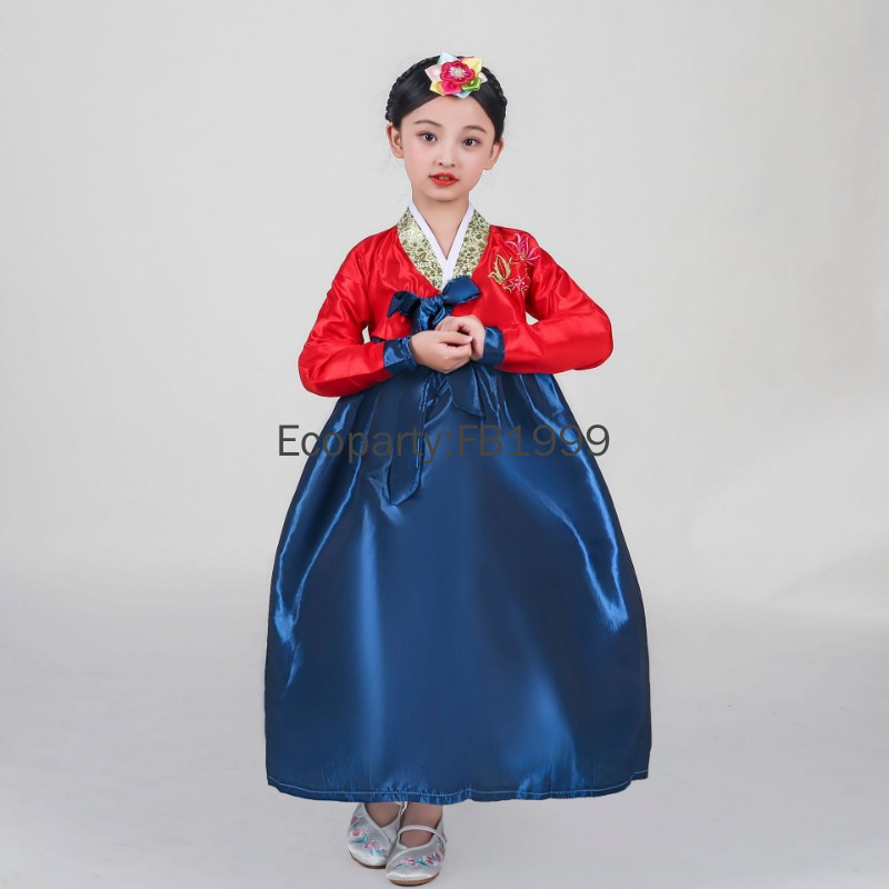 4 Colors Girls Hanbok Dress Ko - огляд і ціна Korean Lifestyle