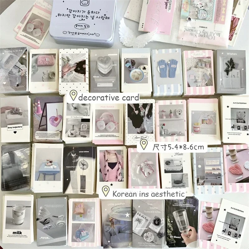30Pcs Korean Ins Chic Girlish  - огляд і ціна Korean Lifestyle Aesthetic