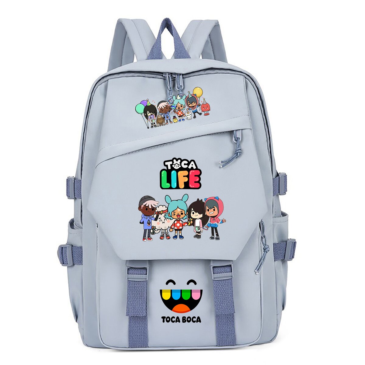 Toca Life World Print Backpack - огляд і ціна Korean Lifestyle Student
