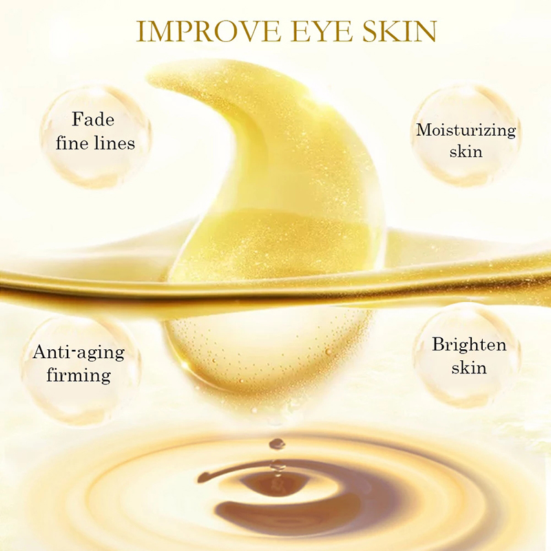 5/10/20/30 Pairs Crystal Gold  - огляд і ціна Sheet Mask Collagen