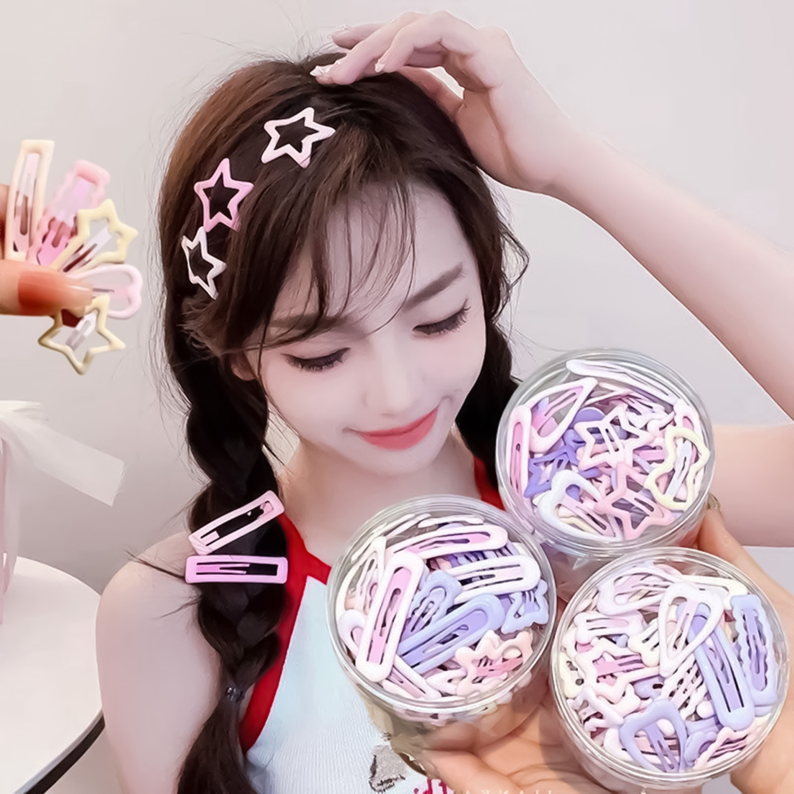 3PCS Sweet Style Headwear Pins - огляд і ціна The Korean Lifestyle