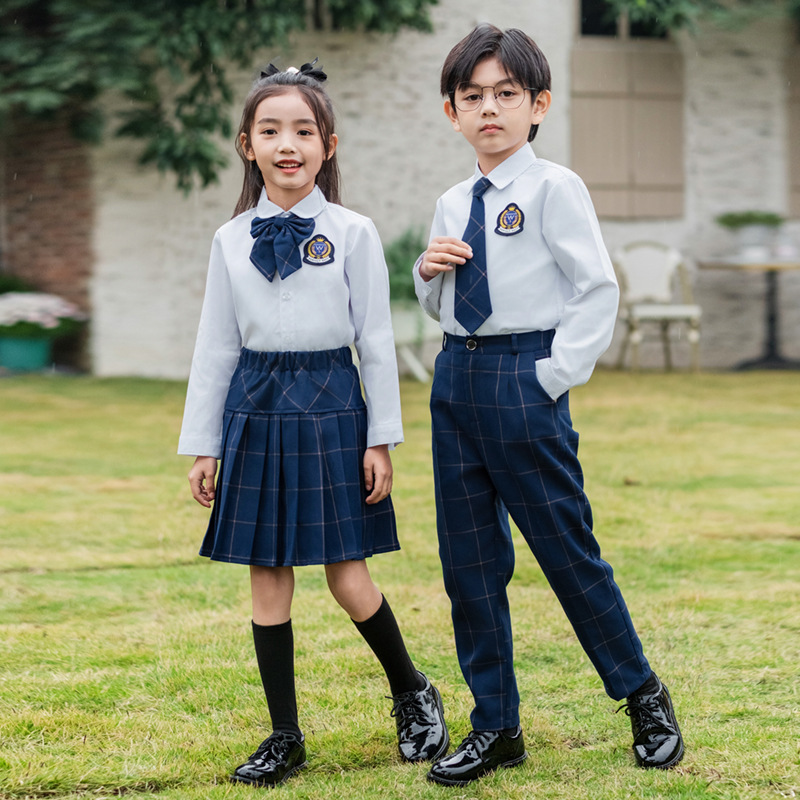 Kids British Plaid Vest Shirt  - огляд і ціна Korean Lifestyle