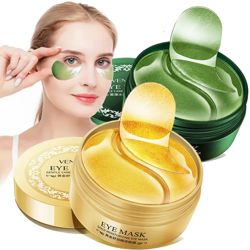 60Pcs/Box Seaweed Gold Collage - огляд і ціна Sheet Mask Collagen