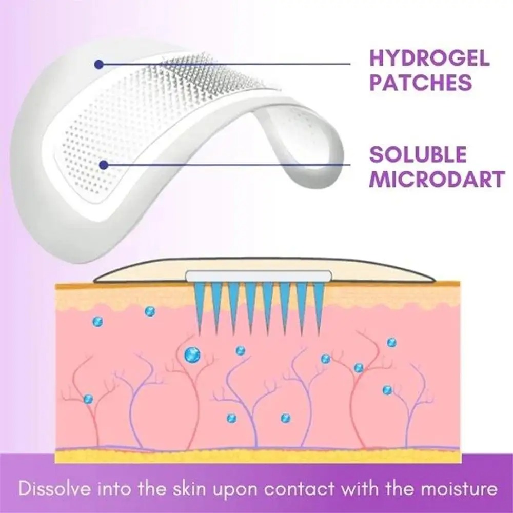 1 Pair Micro-needle Eye Patch  - огляд і ціна Sheet Mask Collagen