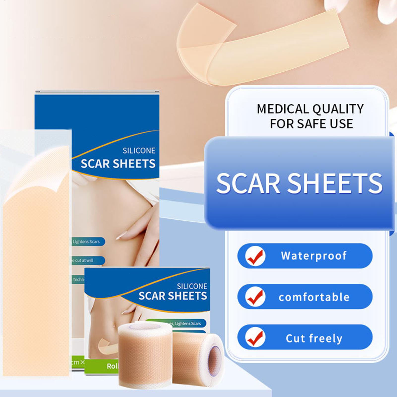 1 Roll Silicone Scar Sheets 4c - огляд і ціна Sheet Mask Collagen